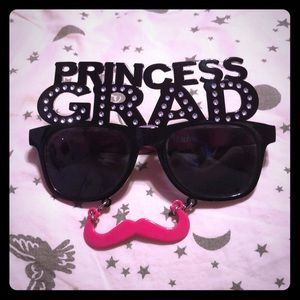 Princess Grad Novelty Sunglasses